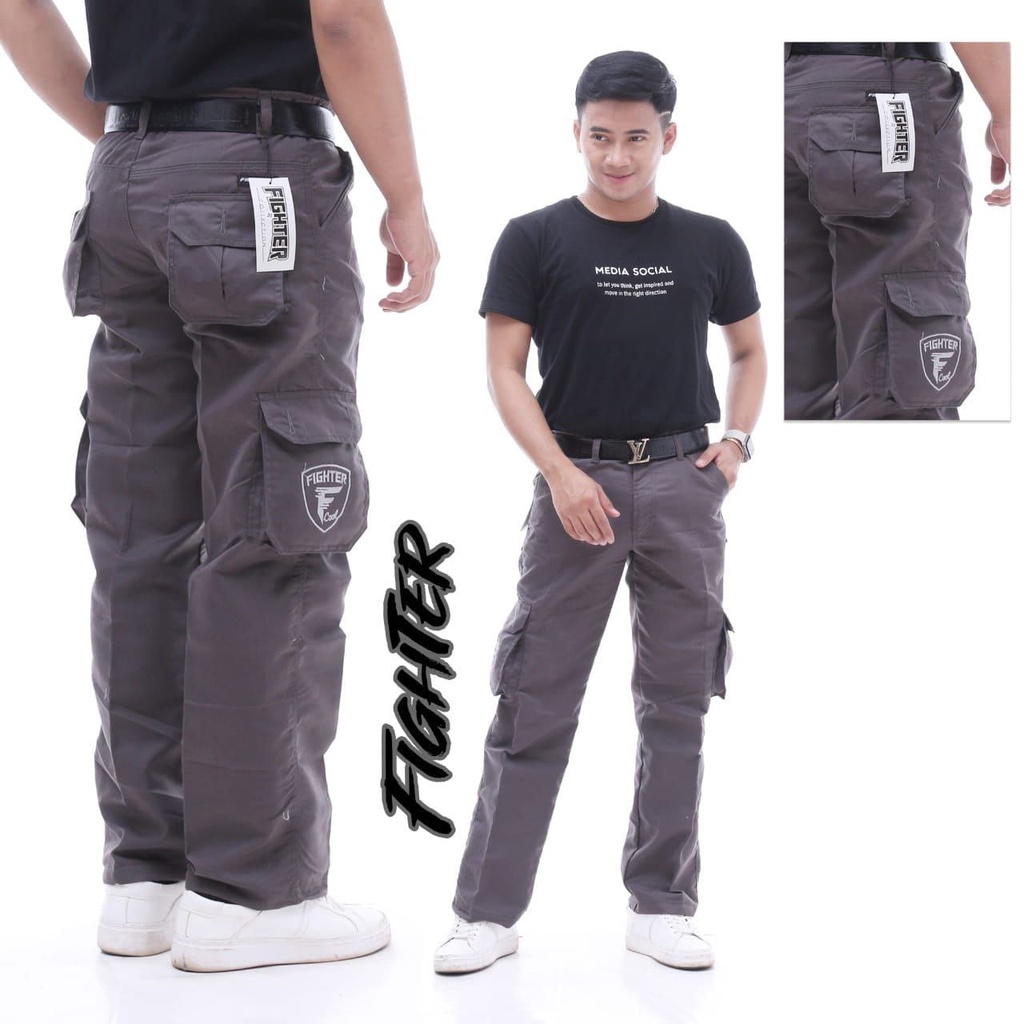 Jual Celana Cargo Panjang Pria Celana Kargo Pria Cargo Pants Pria ...