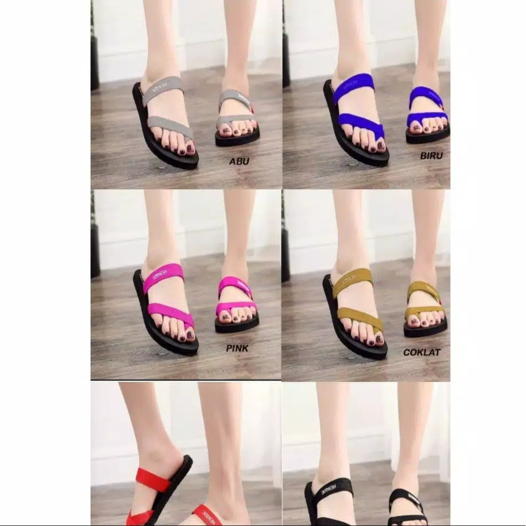 Takao - Sandal Tali Wanita Hengde Sandal Tali Wanita Slip Sandal
