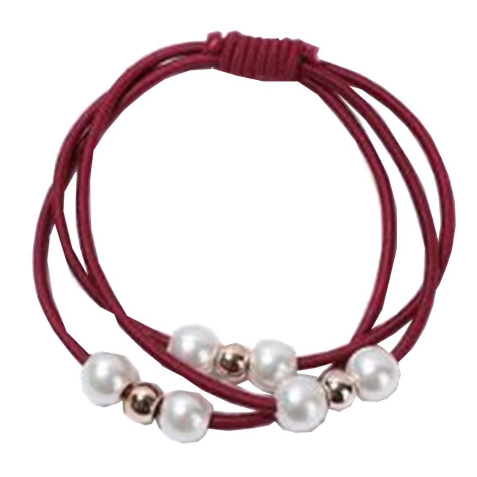 MMM IKAT RAMBUT ALA KOREA IMPORT MURAH 1966 IKAT RAMBUT KOREA IKAT RAMBUT PENDEK IKAT RAMBUT LUCU-MAROON