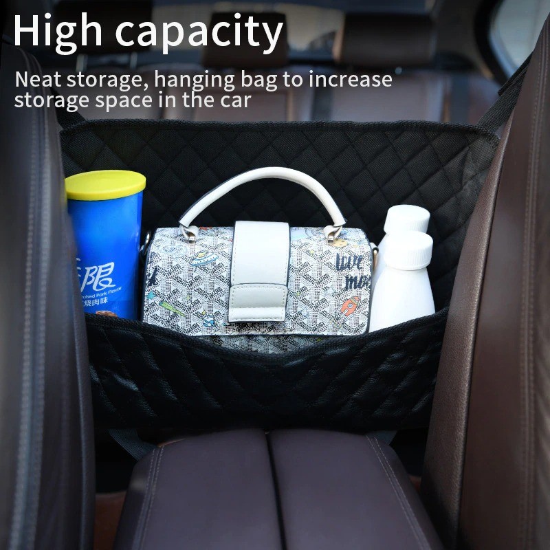 Tas Gantung Mobil Middle Box Seat Hanger Organizer - C40701 - Black