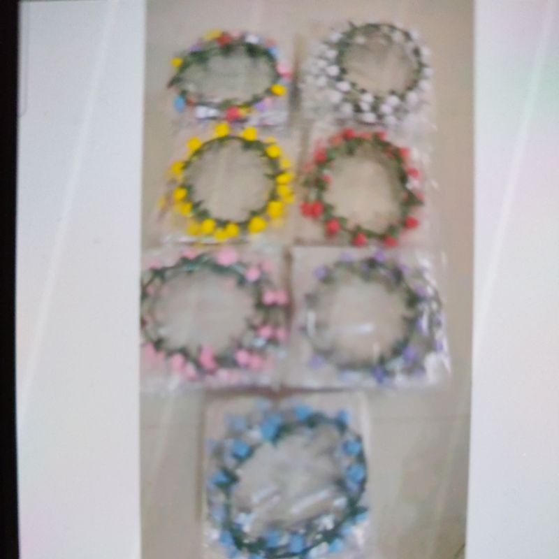 Mahkota bunga/ Hiasan Kepala