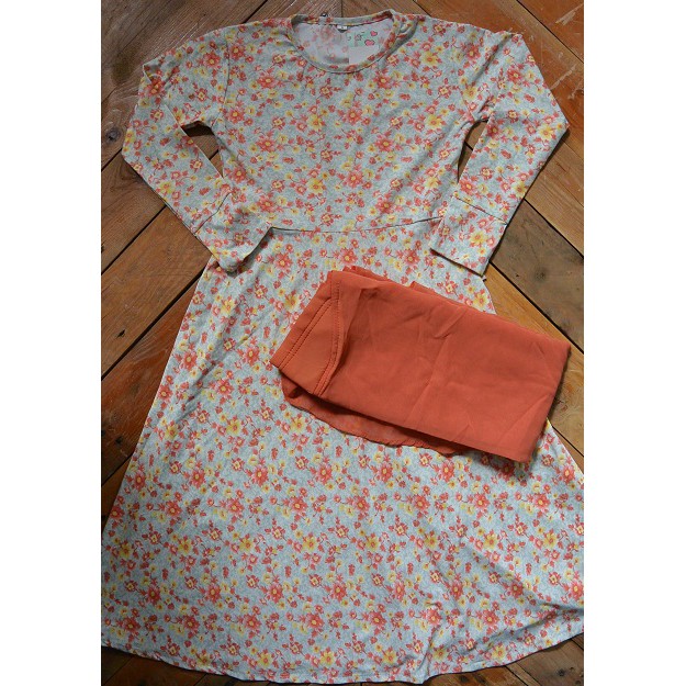 BUSANA MUSLIM ANAK MURAH - Busana Muslim Anak Tanggung Umur 7 - 9 Tahun / Baju Muslim Anak 8-9 Tahun