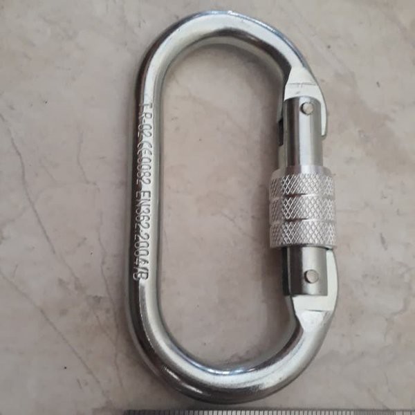 Jual CARABINER 25 KN SAFETY FOR CLIMBING / CARABINER 25 KN PANJAT