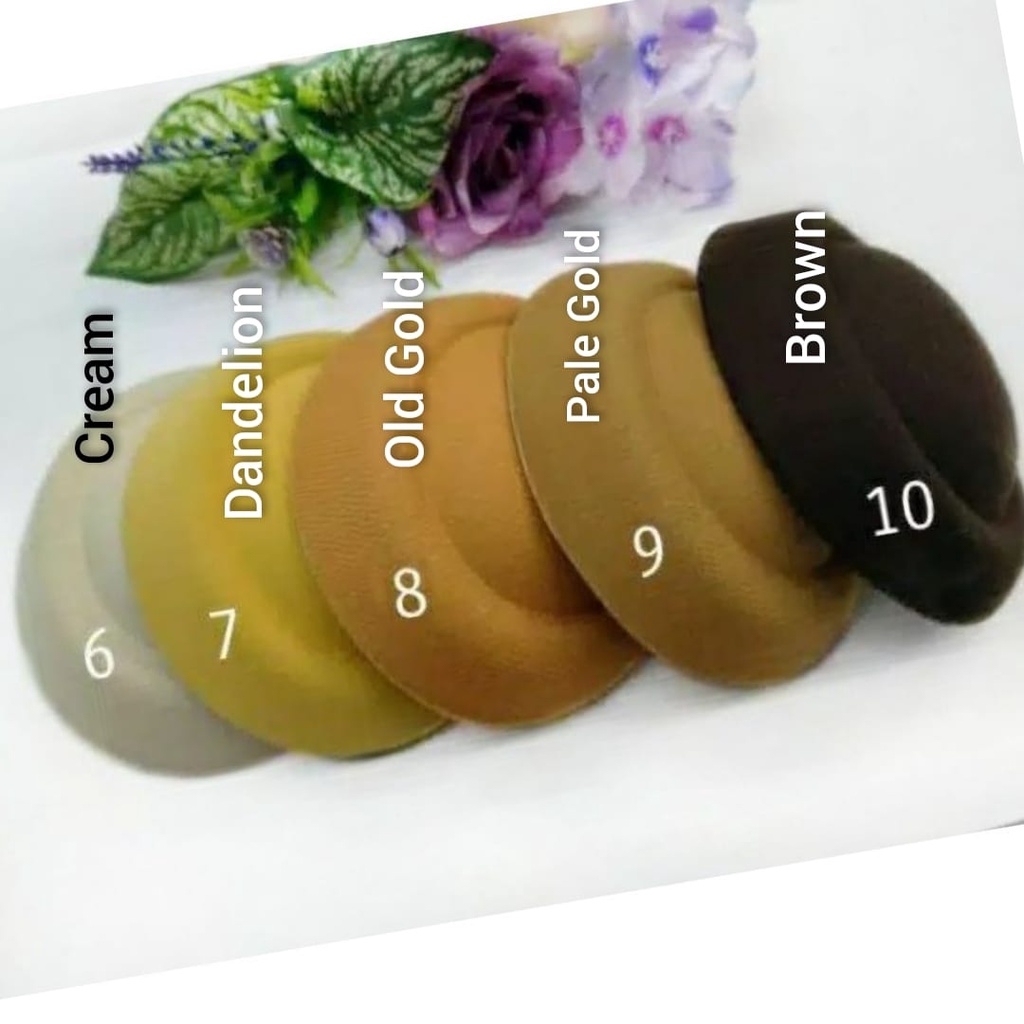 1 BUAH - TOPI MICHIKO SMALL BAHAN BLUDRU | BAHAN TOPI | HEADPIECE SMALL (-/+ 11 X 13 CM)