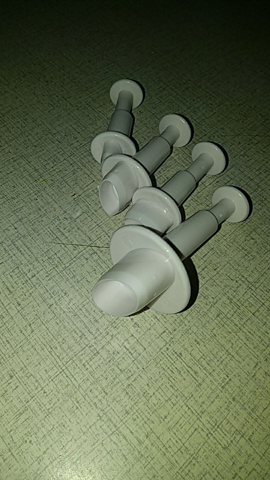 3 / 4pcs Cetakan Plunger Adonan Kue Bentuk Kotak / Hati / Bintang / Oval / Bintang