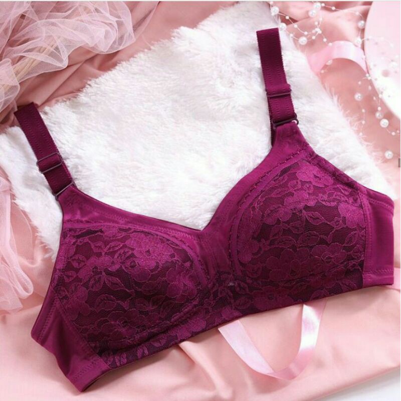 BRA CHRISTINE FULL CUP/TANPA KAWAT/TANPA BUSA/BRA PROMO