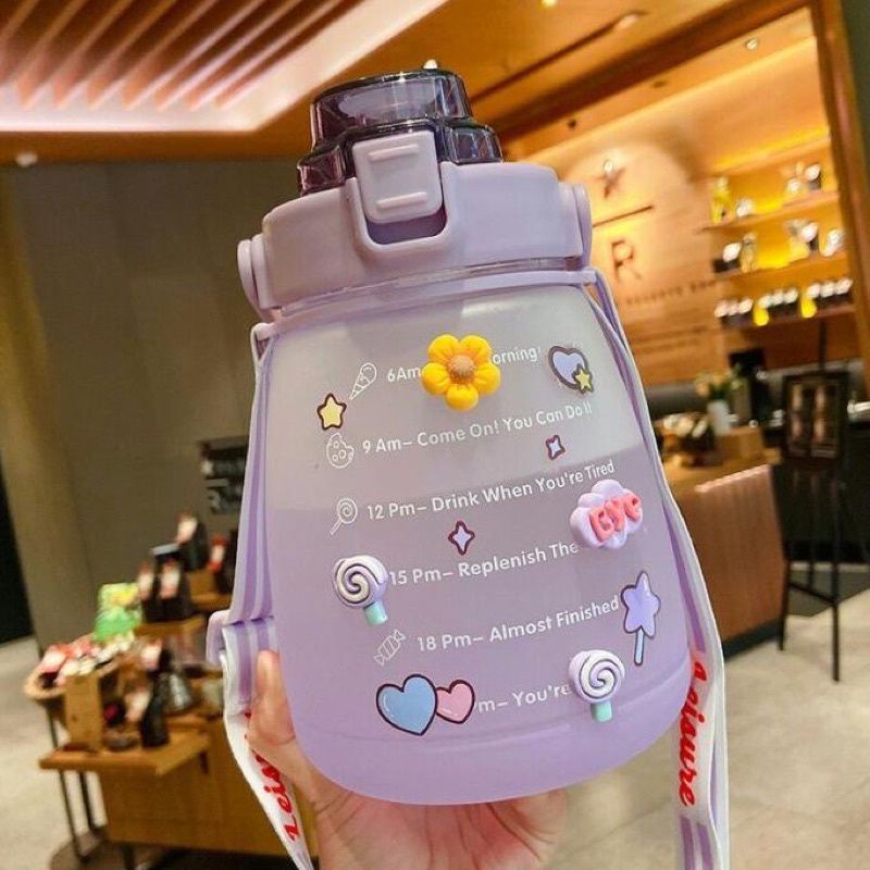 My pastel Botol Gembul 1.4L dilengkap dgn Stiker + 3D Stiker