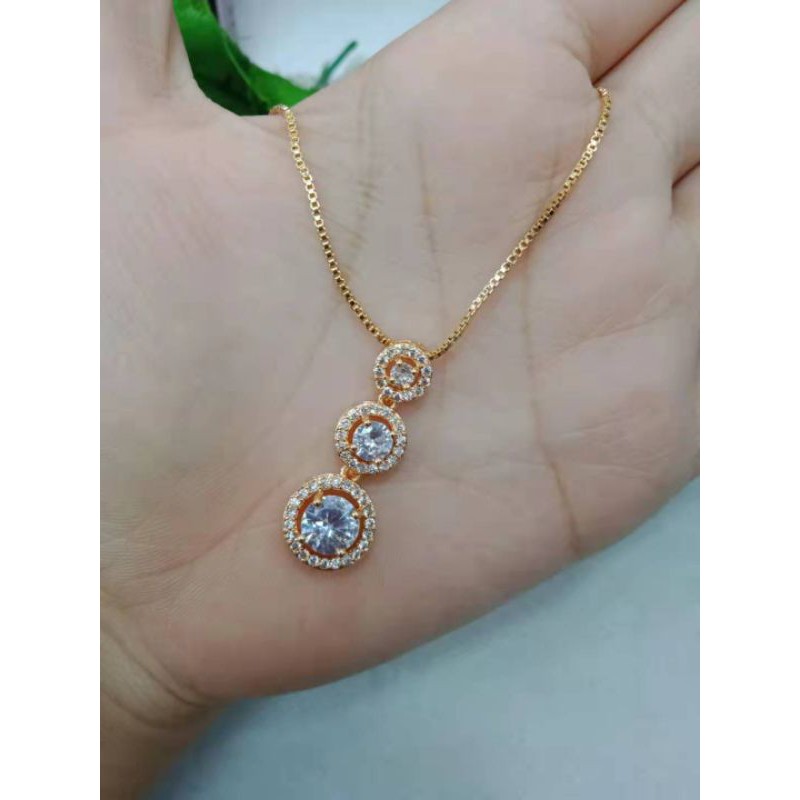 Xuping kalung &amp; liontin susun 034