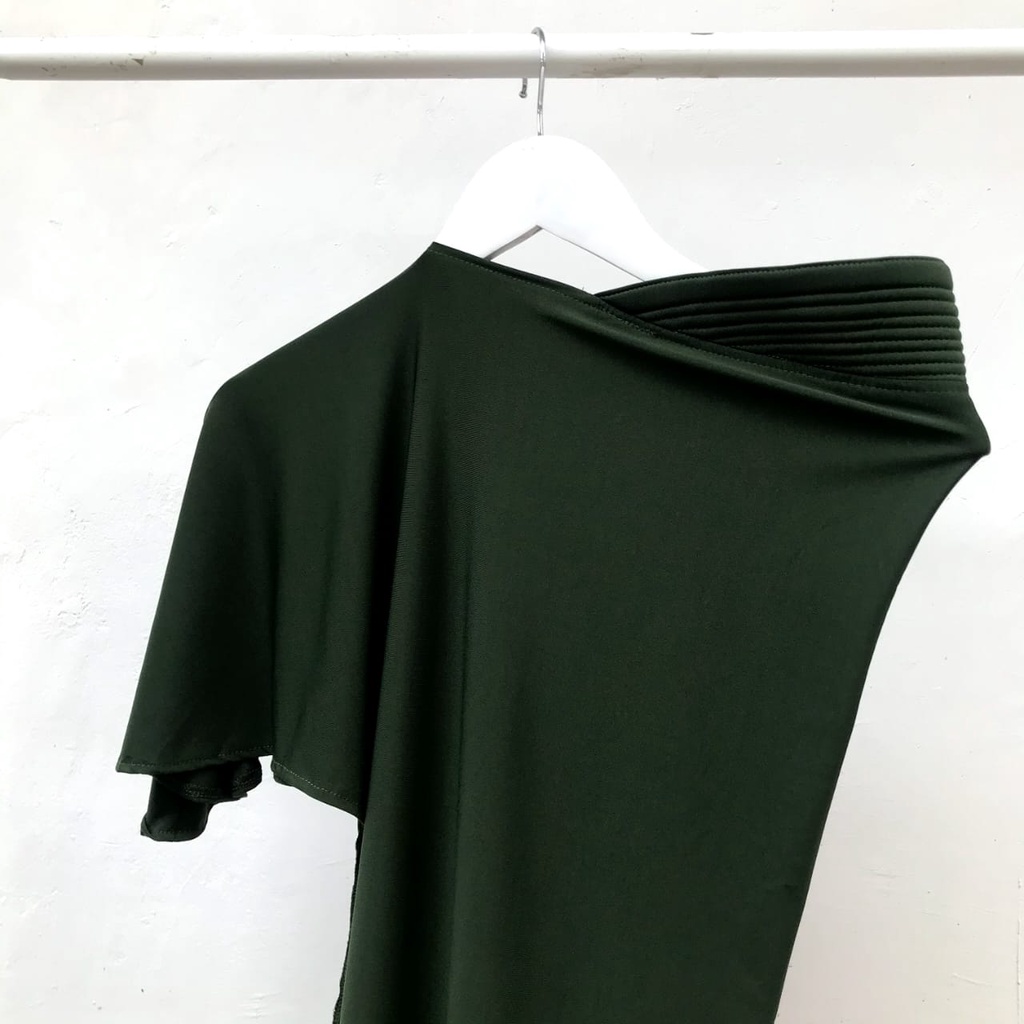 Khimar Jersey Premium / Khimar Pinguin / Khimar Jersey / Jilbab Kerudung Intant-Penguin Army