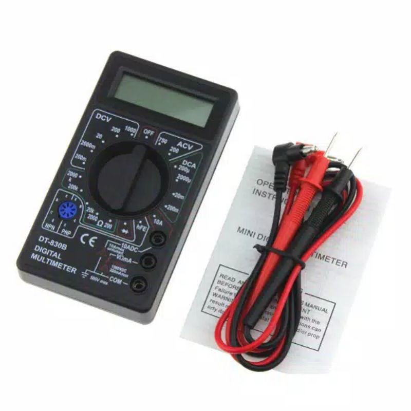 Multitester Multimeter Avometer Digital DT-830B