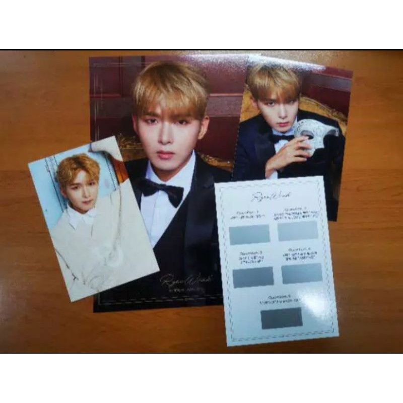 Sharing Super Junior Season Greeting 2020 -  Ryeowook Set