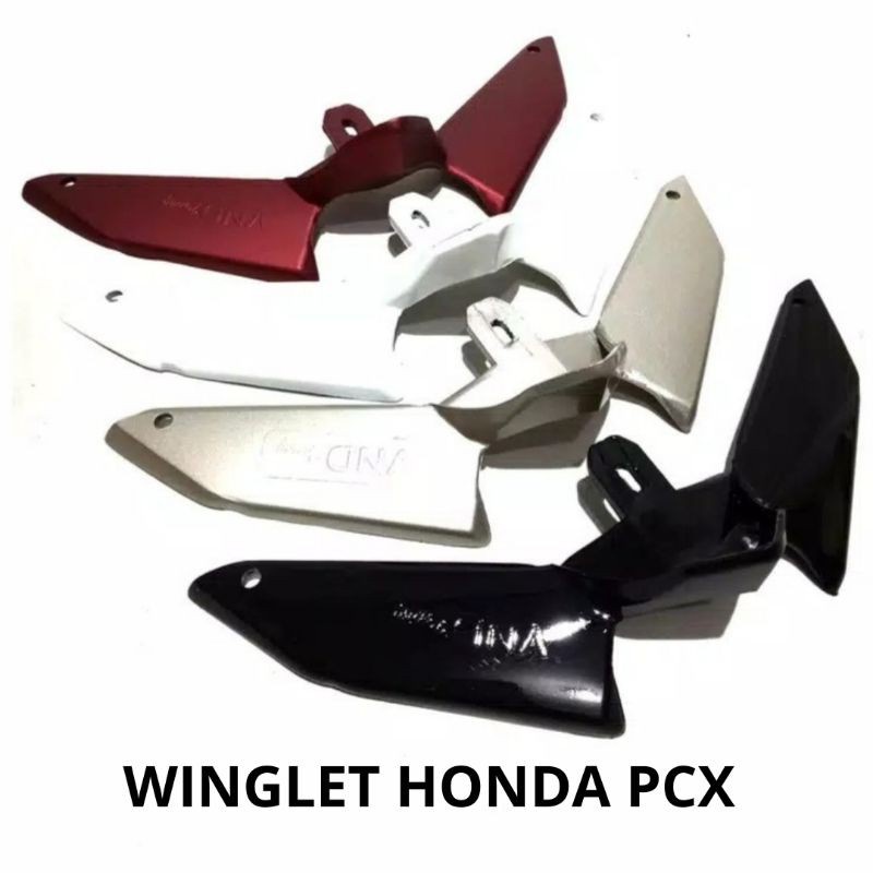 Winglet Honda Pcx Lokal 2018 Bahan Plastik ABS Merk VND Original