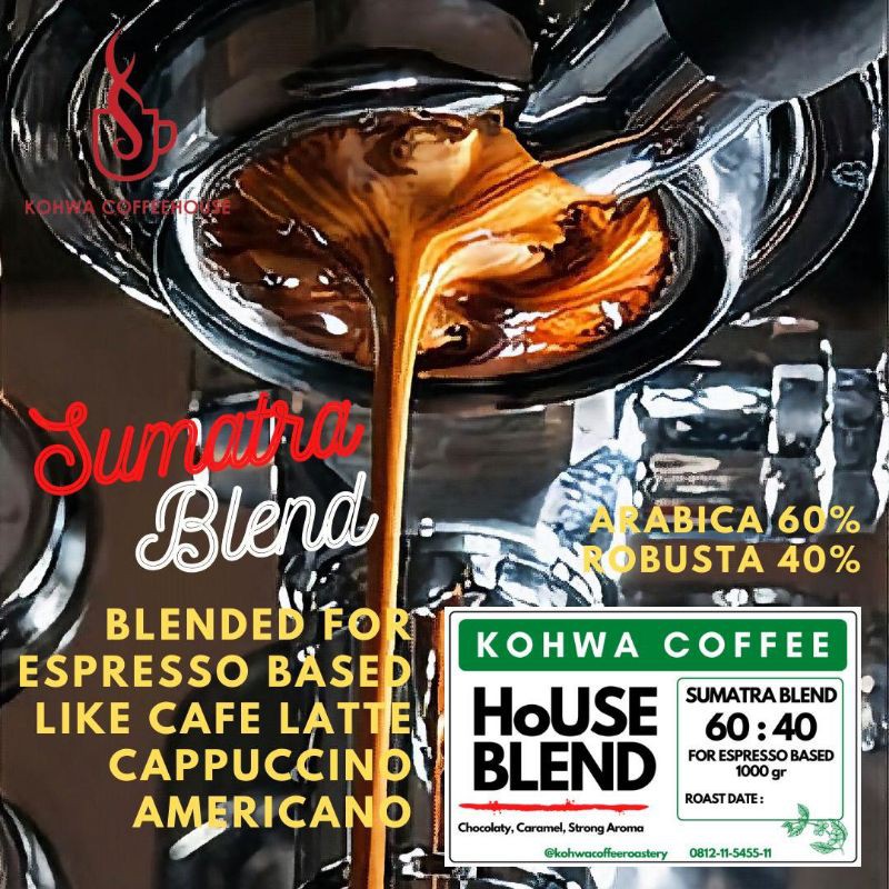 

SUMATRA BLEND 64 1000 gram