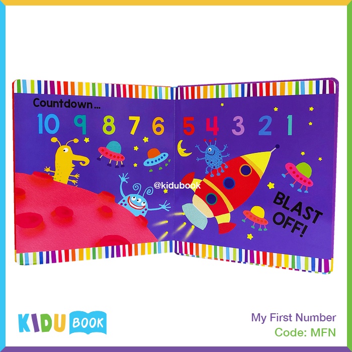 Buku Bayi dan Anak My First Number Kidu Baby