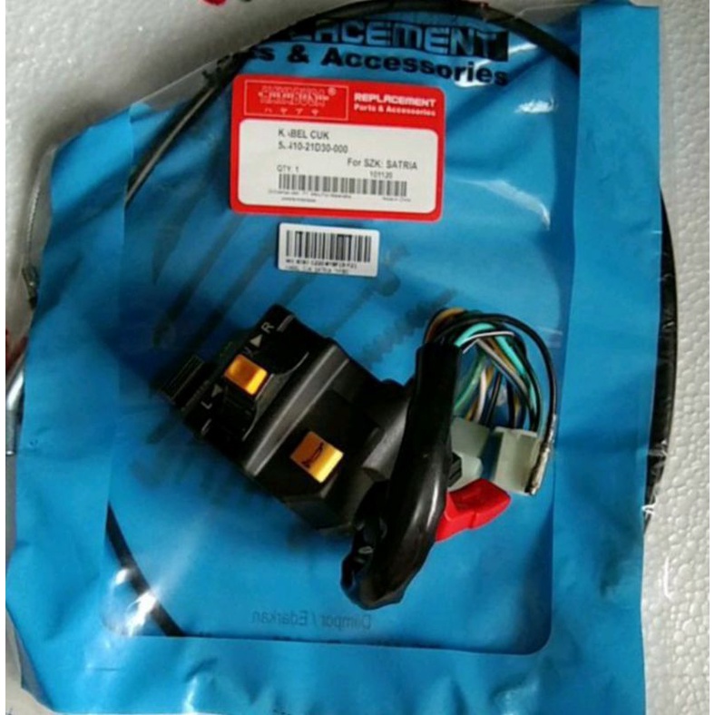 saklar kiri + kabel cuk satria hiu, satria lumba