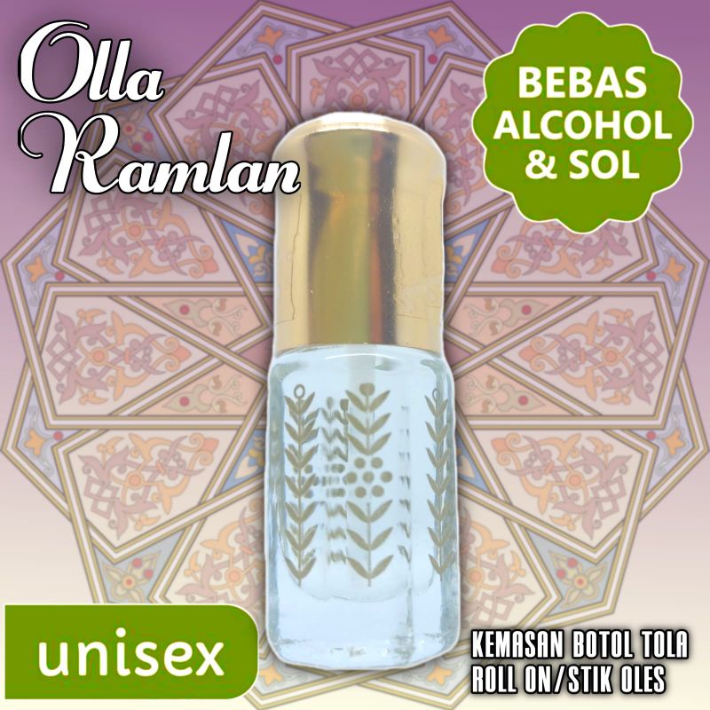 Parfum Searah Ol*la Ram*lan by SR Parfume Kemasan Tola Padi Stik / Roll On Ukuran 3 , 6 ,12 ml Kualitas Grade Super Tahan Lama 100% Murni Tanpa Campuran Apapun