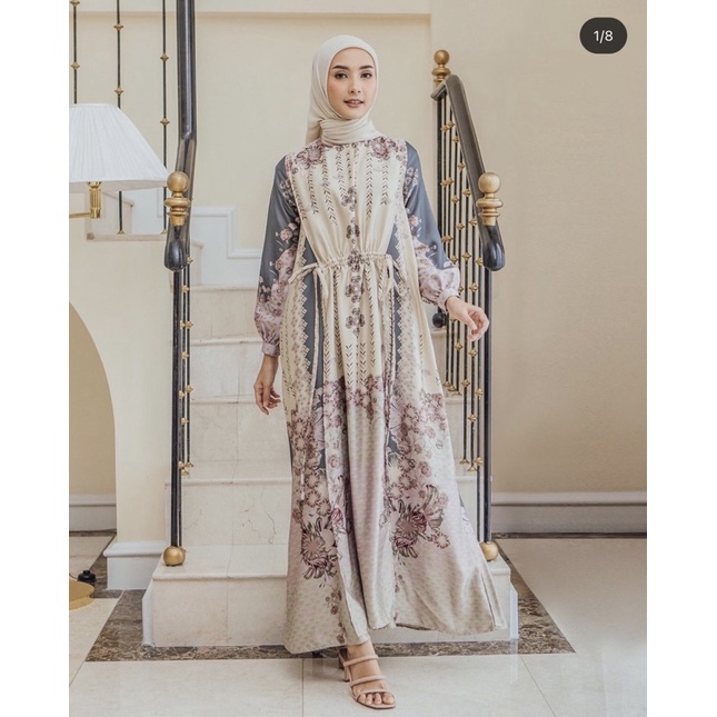 Sheilla Dress Cream by Geulis M