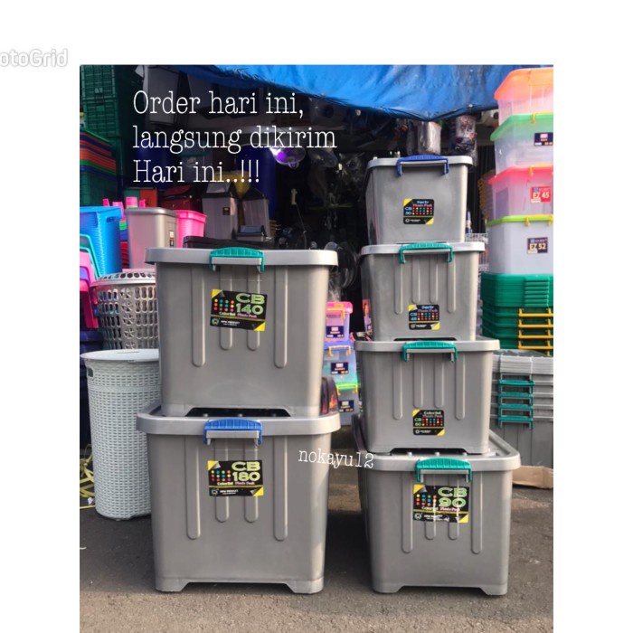 

Box Container Mpw Ukuran 30-44-60-90-140-180 Liter Terpercaya