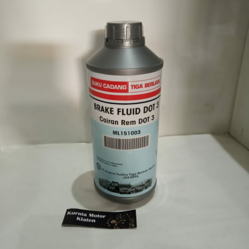 Tiga Berlian Minyak Rem Dot 3 1000 ml