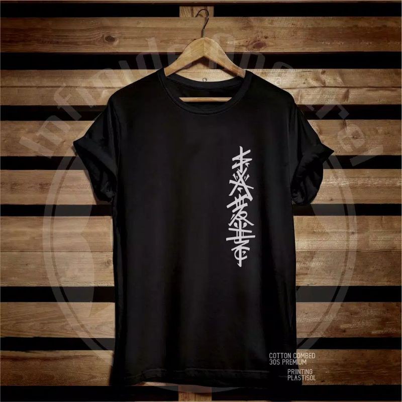 Kaos tulisan jepang / kaos anime jepang