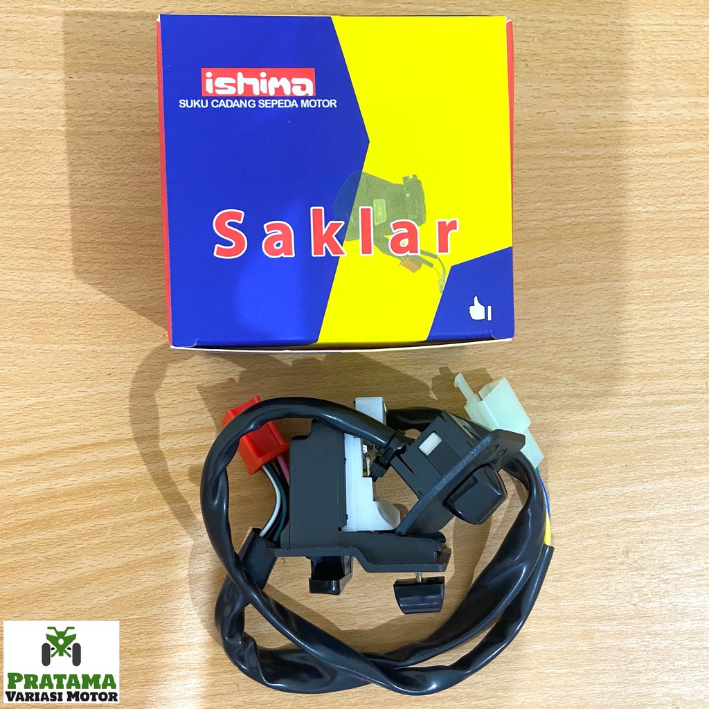 Saklar Kiri Motor Yamaha Vega ZR / Vega RR Merek ISHIMA