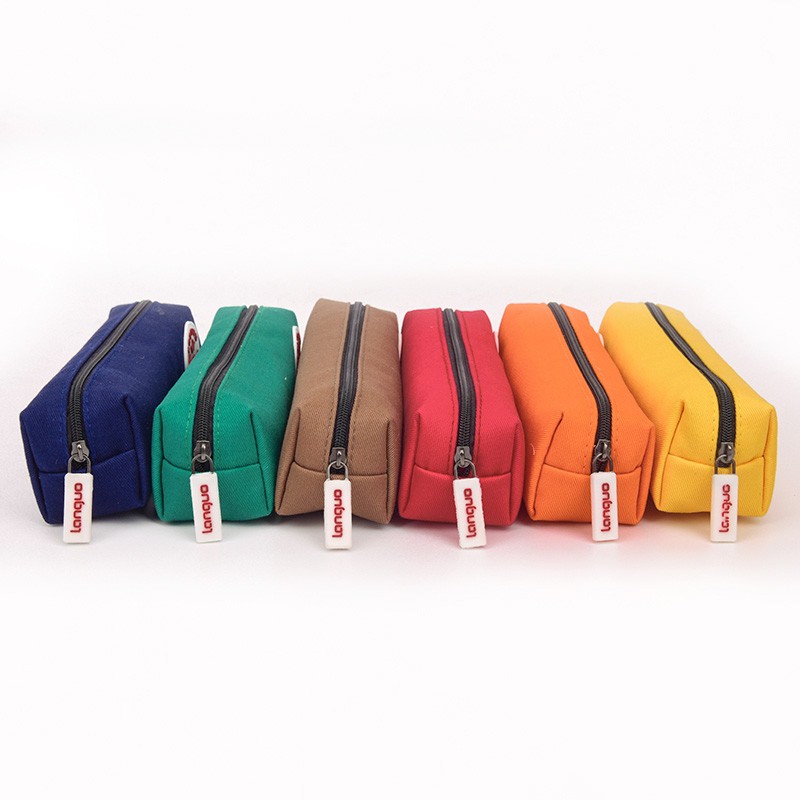 

Basic Color Canvas Pencil Case (Tempat Pensil)