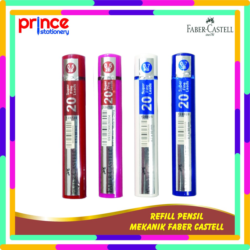 

FABER-CASTELL REFILL PENSIL MEKANIK GRIP ECO