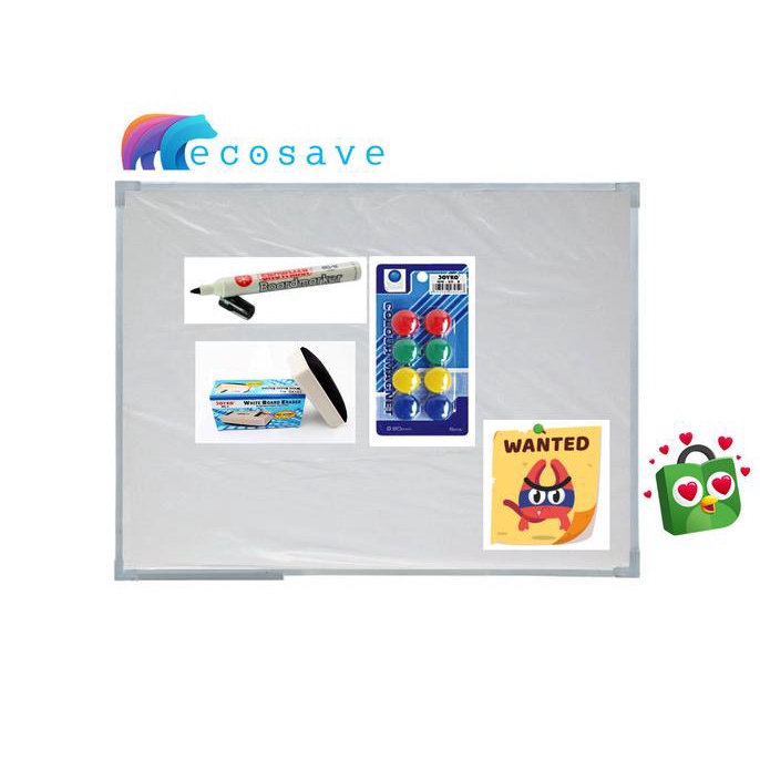 

TERLARIS PAKET White Board Magnetic 60x90 + Spidol WB + Penghapus WB + Magnet/PULPEN GEL/PULPEN LUCU/PULPEN 1 PACK/PENSIL WARNA/PENSIL 2B/PENGHAPUS JOYKO/PENGHAPUS LUCU/RAUTAN PENSIL PUTAR/RAUTAN ELEKTRIK/SPIDOL WARNA/SPIDOL PERMANEN/SPIDOL