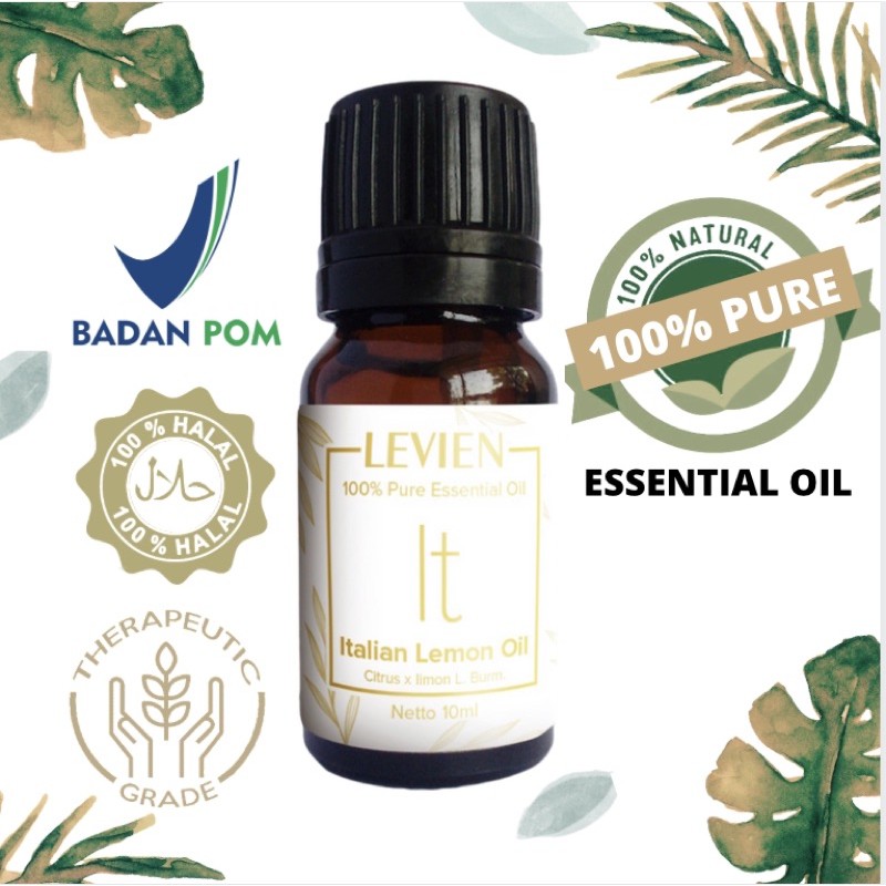 Levien 100% Premium Pure Essential Oil “Italian Lemon”