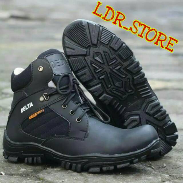 Sepatu pria safety delta cordura PDL PDH pendek