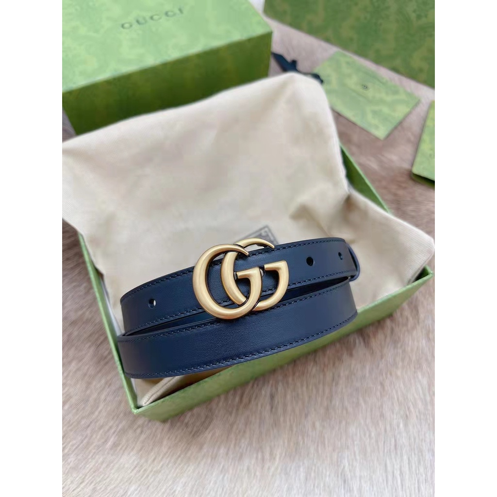 (SameDay Grab) Calfskin material Classic style Ladies belt casual belt