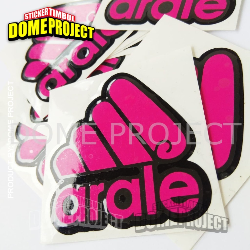 STIKER CUTTING MOTOR ARALE ADID4S STIKER DECAL MOBIL SATUAN STIKER KACA DAN BODY MOTOR STIKER OUTDOOR