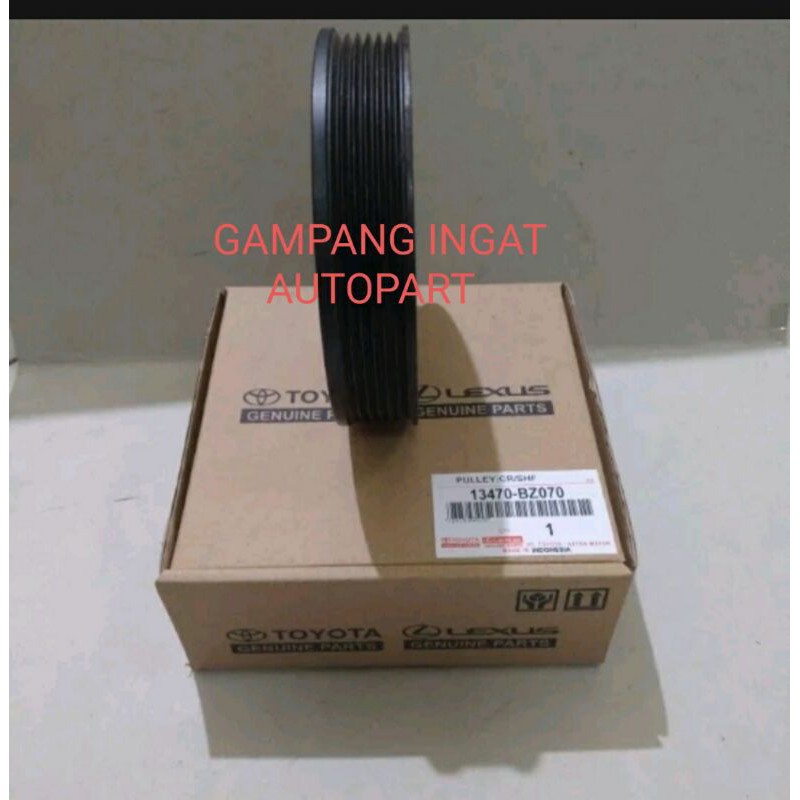 Pully Kruk As Pully Ker As Pulley Crankshaft All New Avanza Sigra Calya Agya Ayla 1200cc ORIGINAL