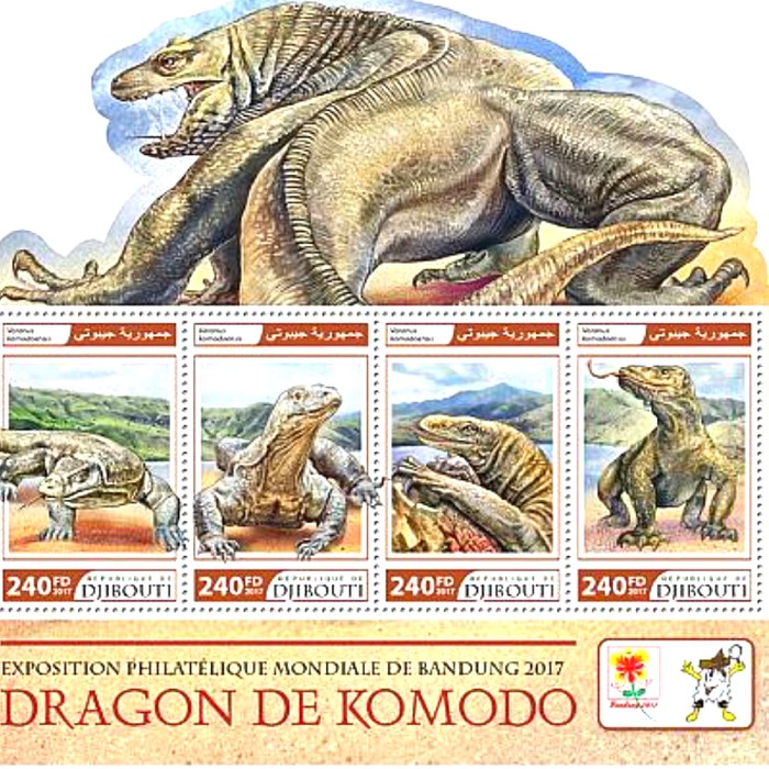 

Edisi Khusus Perangko Djibouti Komodo Pameran Bandung 2017