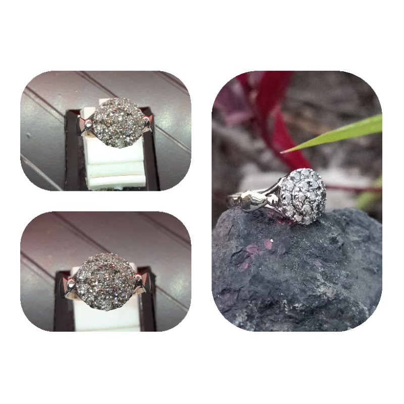cincin perak berlian