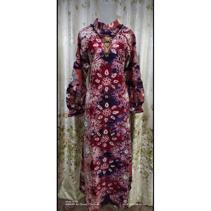 Gamis Jumputan Palembang