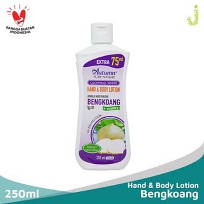 [325ML] Autumn Glowing White Goat Milk - Papaya - Zaitun - Bengkoang Body Wash 250 + 75 ML