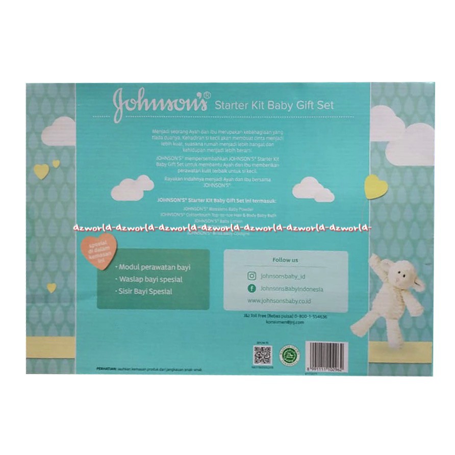 Johnson's Baby Johnsons Starter Baby Gift Set Ide Kado Untuk Bayi Laki Laki Perempuan Cewek Hadiah Ibu Baru Melahirkan Indahnya Menjadi Ibu Jonson Baby Set Jhonson's