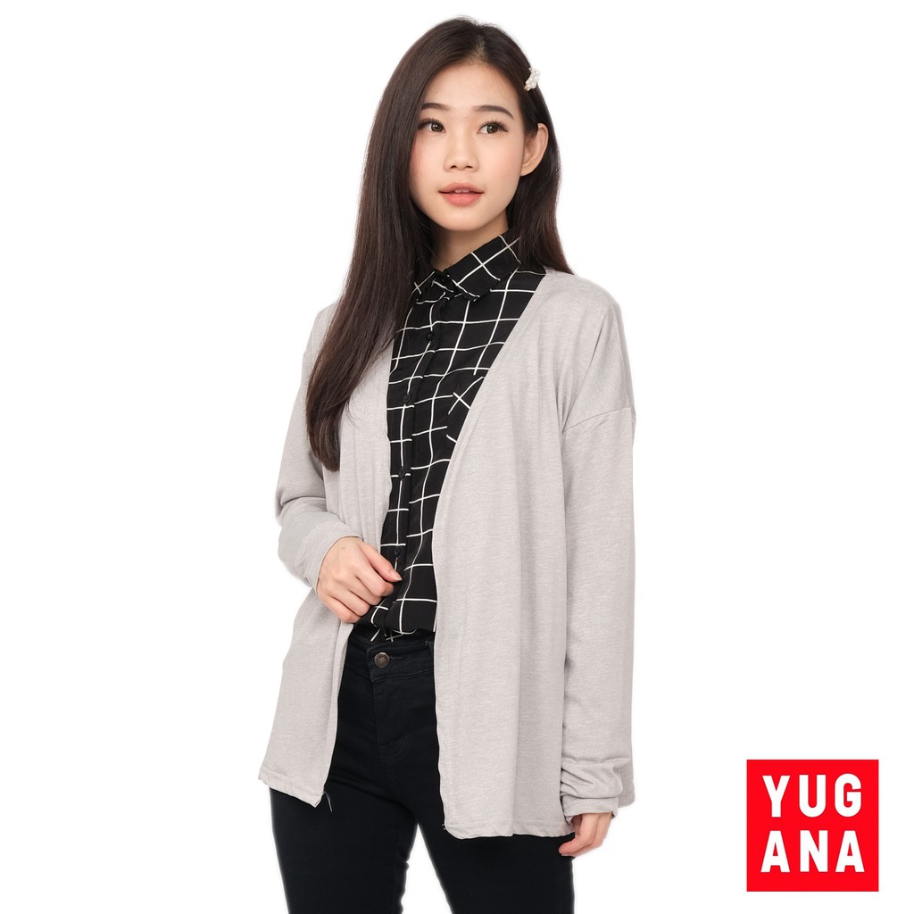 BL - CRPUMA Cardigan Oversize Wanita Polos-2