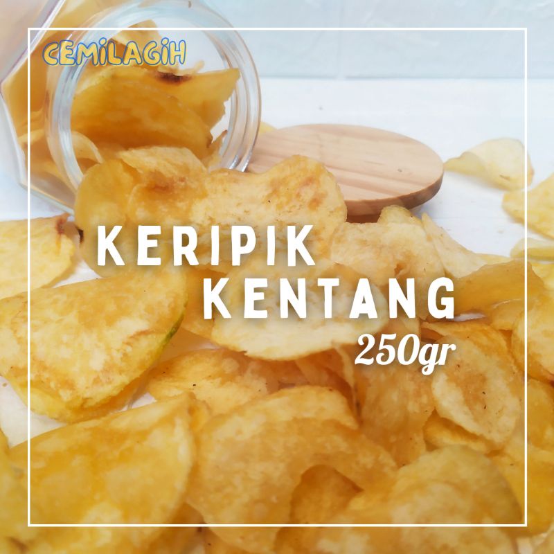 KERIPIK KENTANG ORIGINAL 250gram