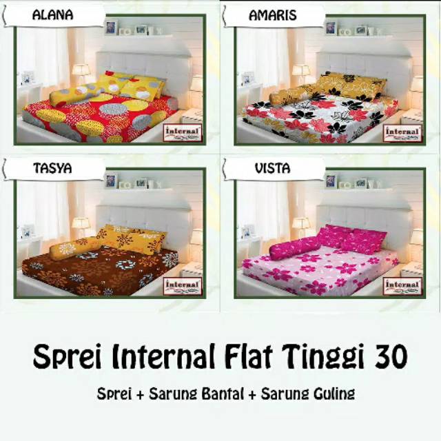 Sprei Internal king size 180x200