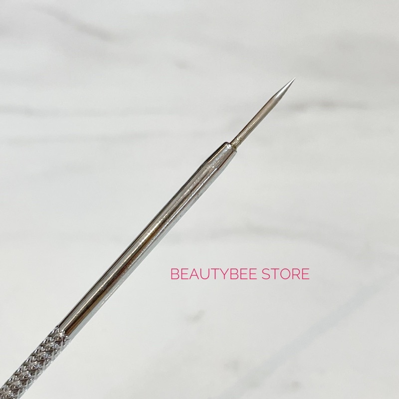 ACNE NEEDLE / ALAT TUSUK JERAWAT / ALAT TUSUK KOMEDO STAINLESS STEEL 2 IN 1 X9760