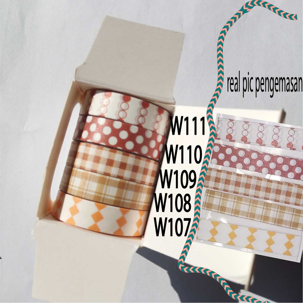 

washi tape ecer 20 cm washi tape sample satuan washitape share mika vintage washitapes hiasan bujo