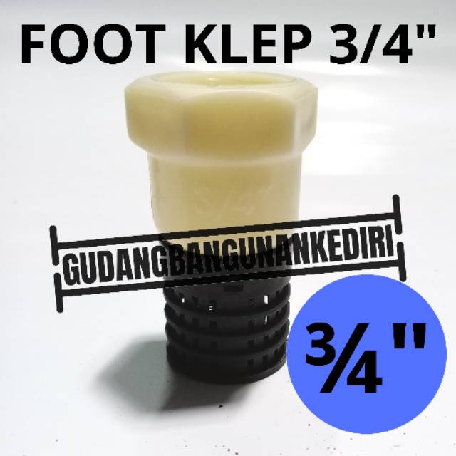 [PROMO] Foot valve foot klep voot valve voot klep voet Klep Tusen Klep 3/4 inch ROYAL