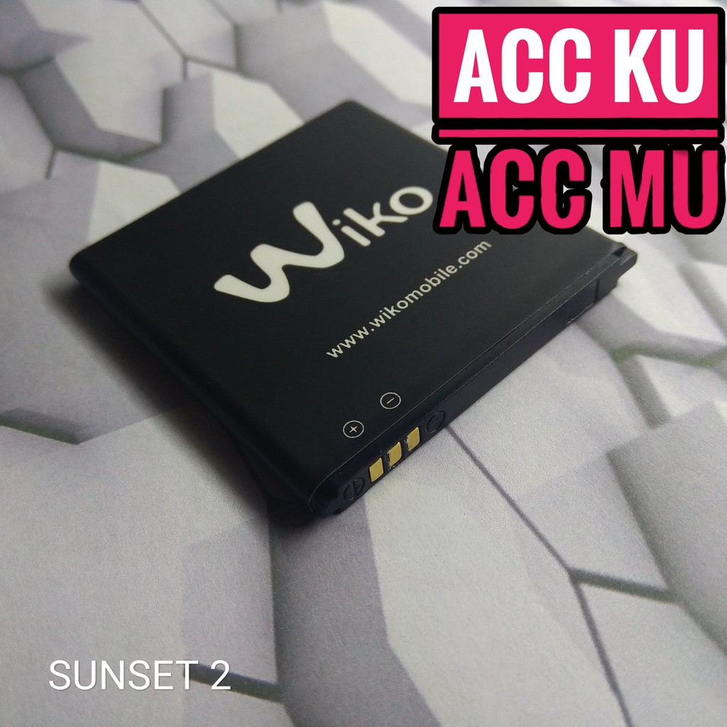 BATRE BATTERY BATERAI WIKO SUNSET 2 ORIGINAL