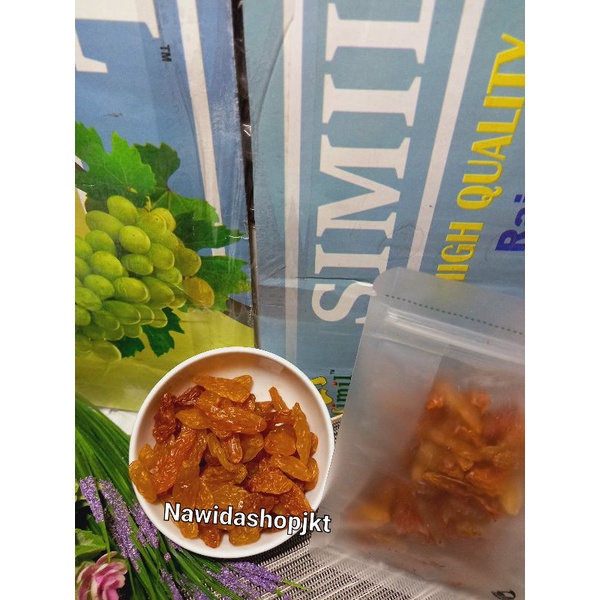 Kismis Super Jumbo Simil 1 kg Premium Asem Manis FRESH Oleh Oleh Haji Umroh