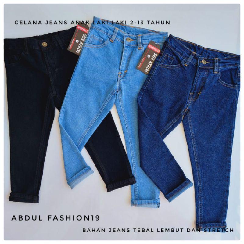 Celana Jeans Panjang Wos Terbaru Anak Cowok 4 -12 Tahun Celana Anak Laki Laki Terlaris