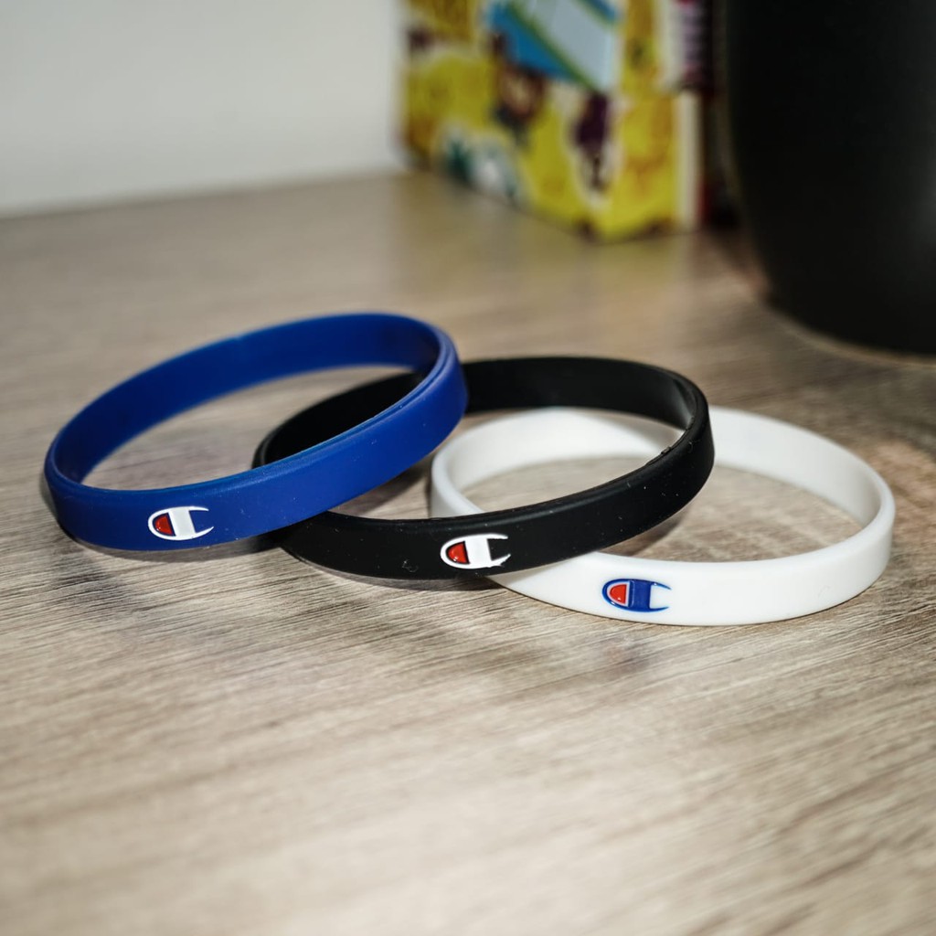 Gelang Karet Champion Ori - Braceler Rubber - Aksesoris Pria Wantia