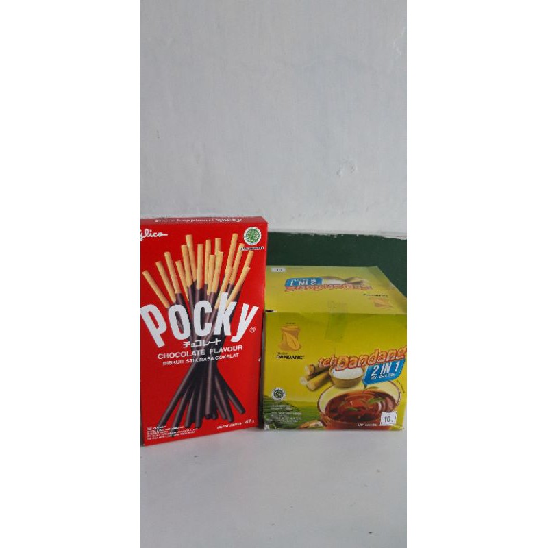 Pocky +Teh Dandang 2in1