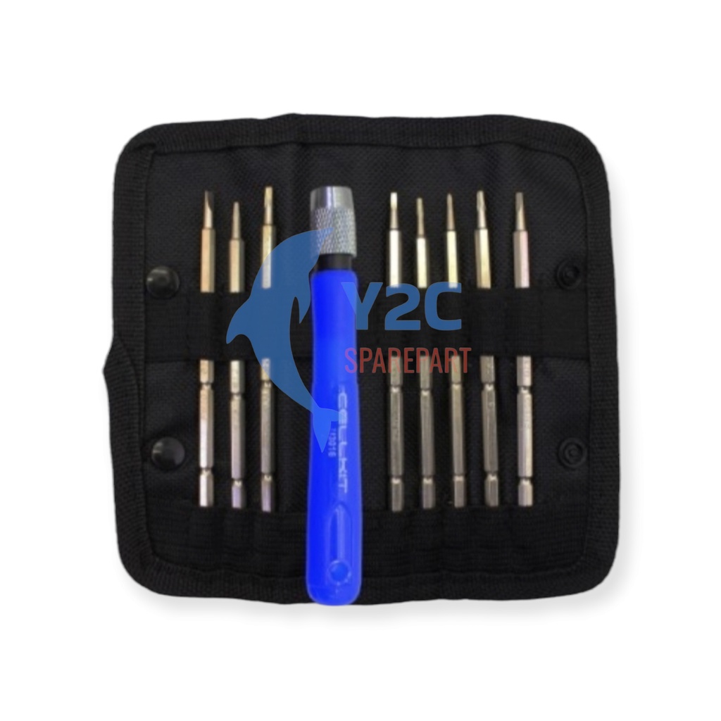 OBENG SET MAGNET CELLKIT 3016 16 MATA / ALAT SERVICE HP LENGKAP TERLENGKAP TERMURAH
